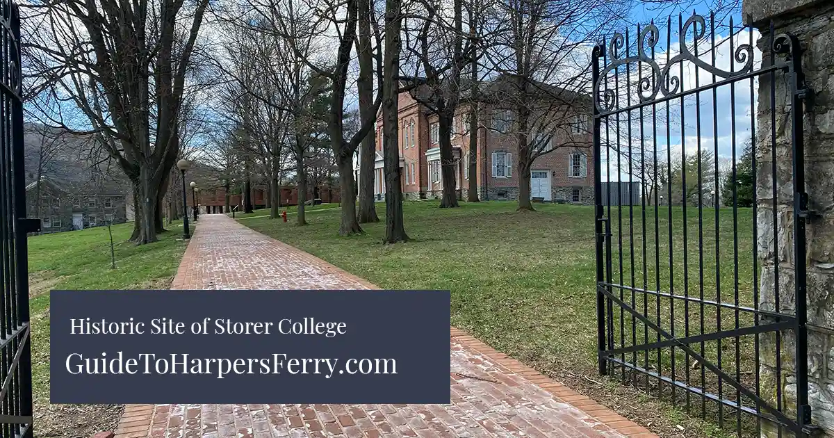 Historic site of Storer College, a college for all races after the Civil War