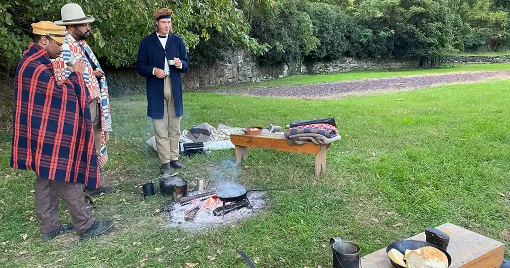 Education and living history in Harpers Ferry.
