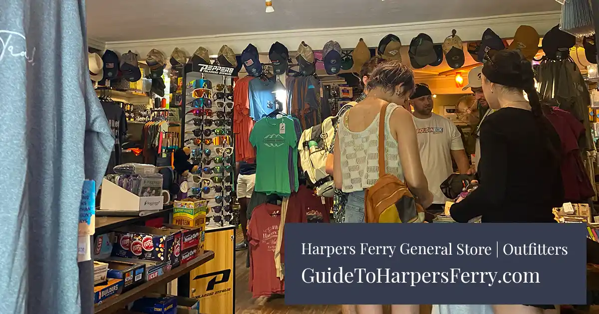 Harpers Ferry General Store Outfitters Interior