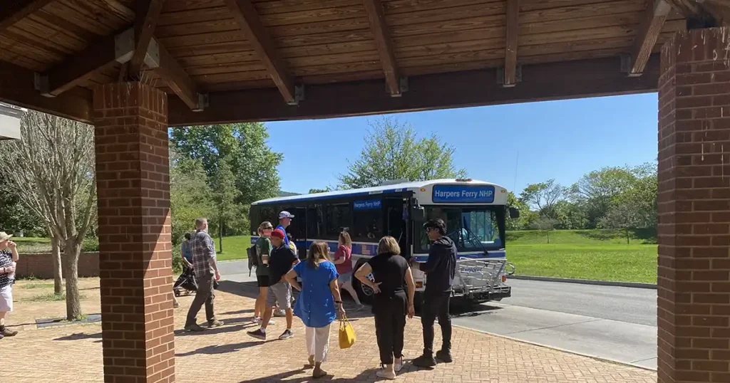 Harpers Ferry National Historical Park Visitor Center Parking and Shuttle