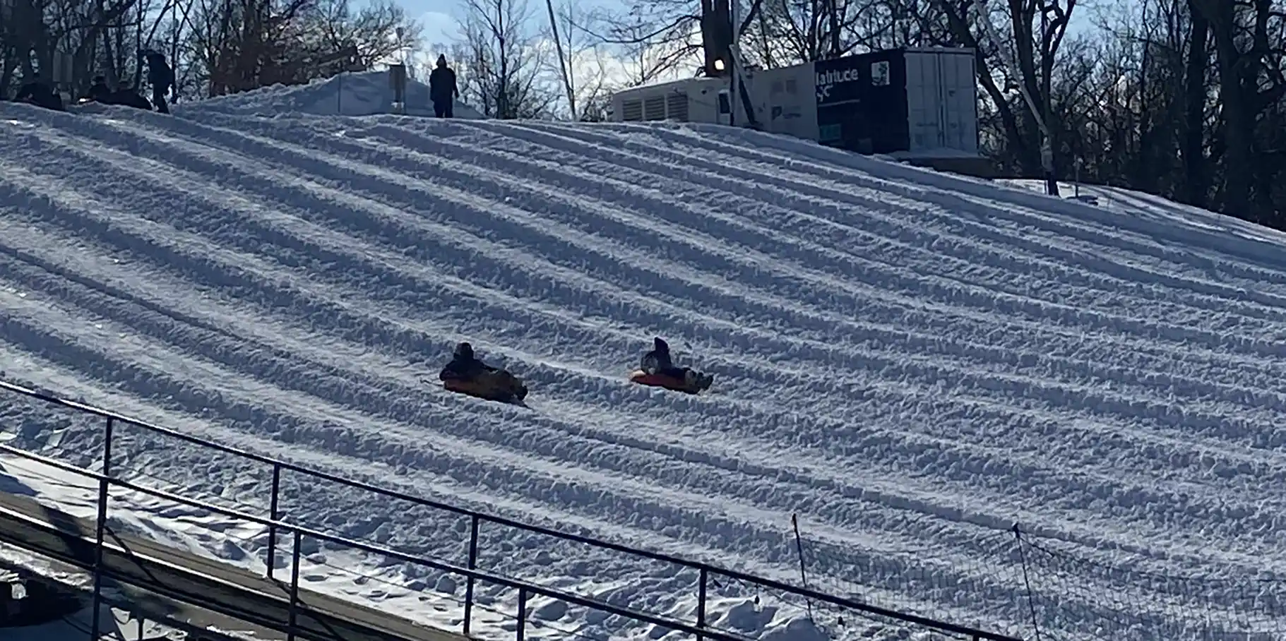Snow tubing in Harpers Ferry