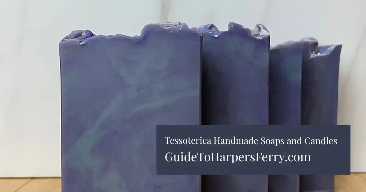 Tessoterica handmade soap and candles Harpers Ferry
