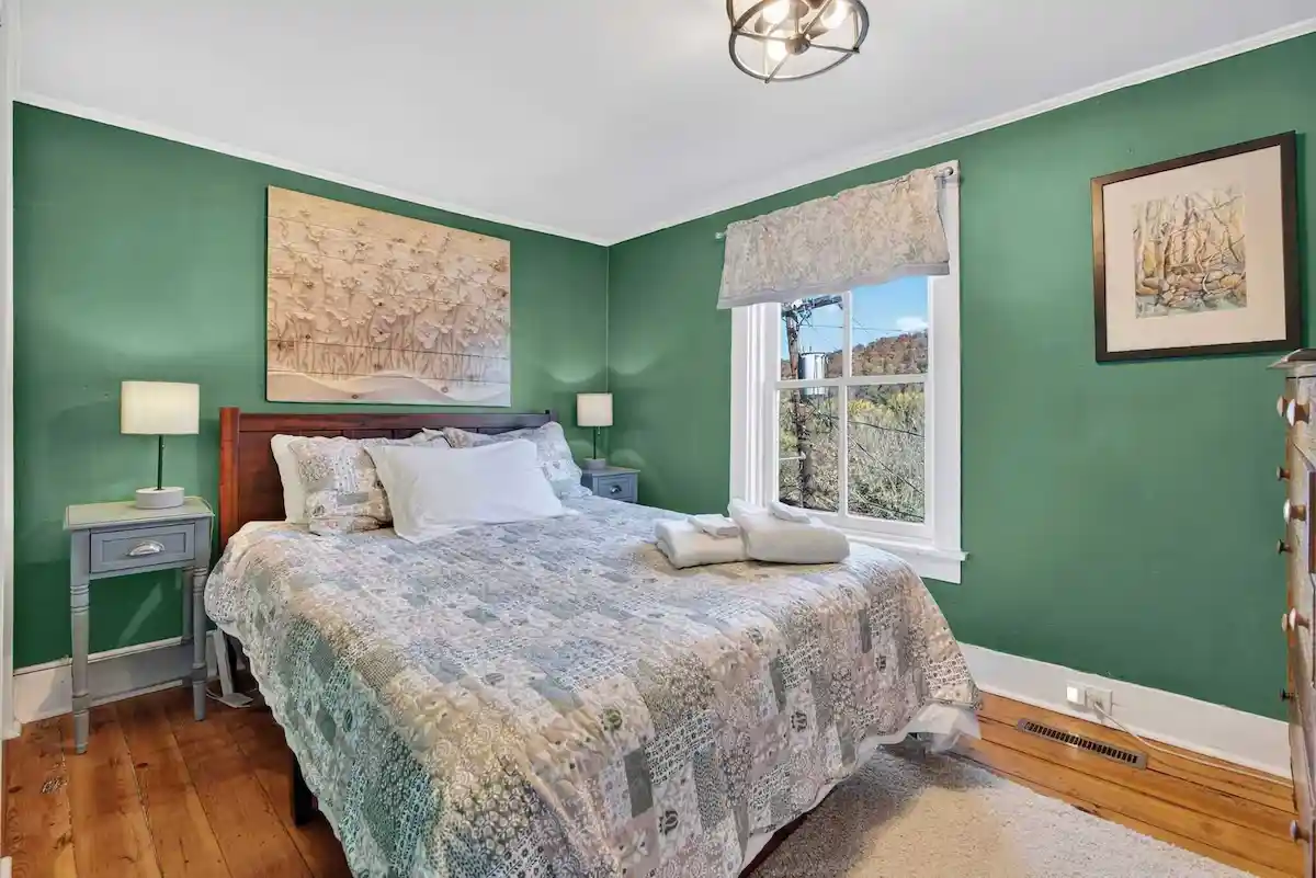 High Street Historic Retreat Vacation Rental | Bedroom