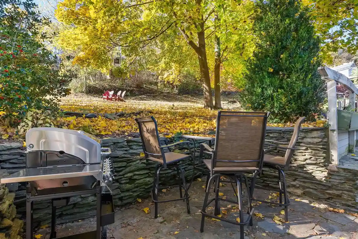 High Street Historic Retreat Vacation Rental | Patio